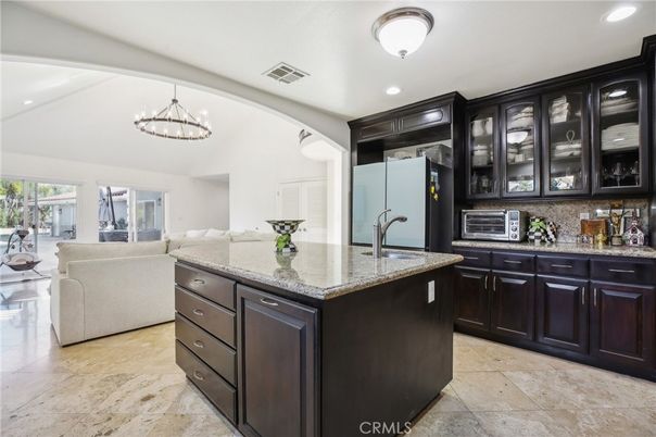 Chandelier, Interior, Kitchen, Recessed Lighting