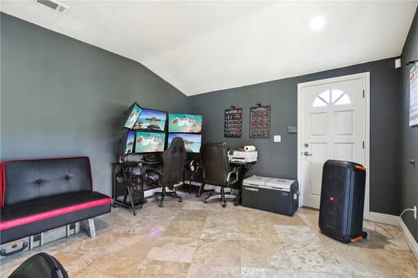 Home Office, Interior, Recessed Lighting