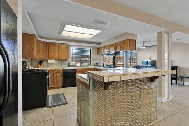 Interior, Kitchen, Tile Countertops