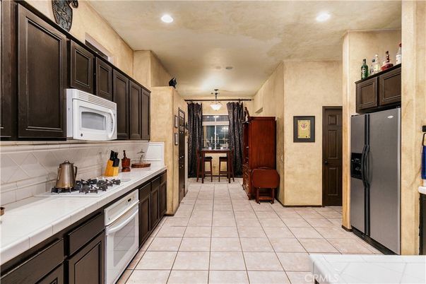 Interior, Kitchen, Recessed Lighting, Tile Countertops