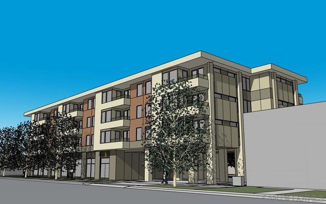 Exterior, Facade, Condo Building