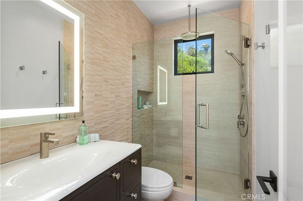 Bathroom, Glass Shower, Interior