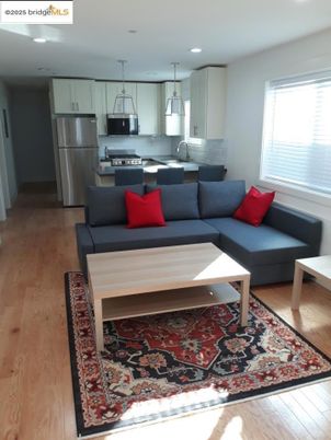 Interior, Kitchen, Living room, Pendant Lights, Recessed Lighting, Stainless Steel Appliances, Wood Texture Flooring