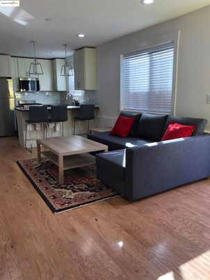 Interior, Kitchen, Living room, Pendant Lights, Recessed Lighting, Stainless Steel Appliances, Wood Texture Flooring