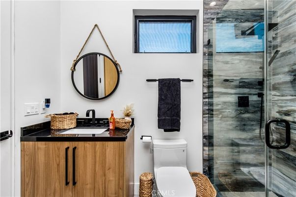 Bathroom, Glass Shower, Interior
