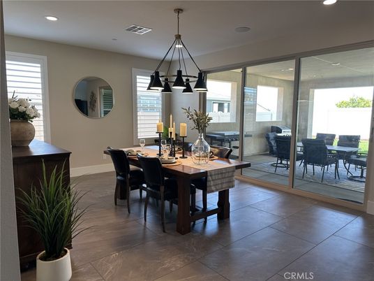 Dining room, Interior, Pendant Lights, Recessed Lighting