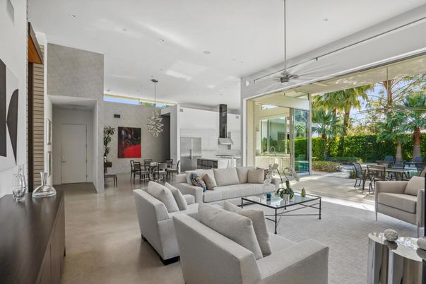 Dining room, Interior, Living room, Pendant Lights, Recessed Lighting