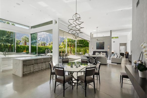 Dining room, Interior, Kitchen, Living room, Pendant Lights, Recessed Lighting