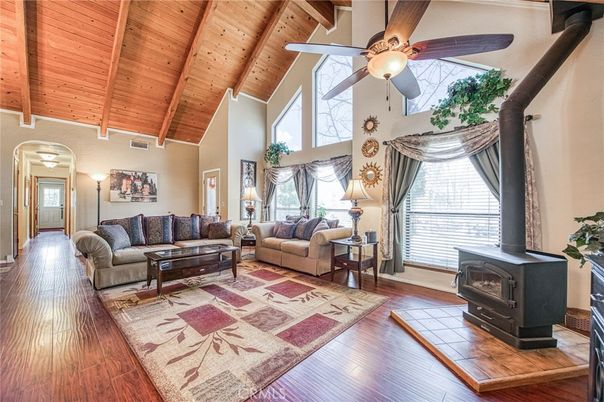 Fireplace, Interior, Living room, Wooden Beams, Wooden Ceilings, Wood Texture Flooring