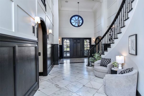 Interior, Marble, Pendant Lights