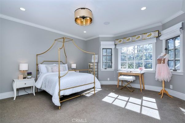 Bedroom, Home Office, Interior, Recessed Lighting