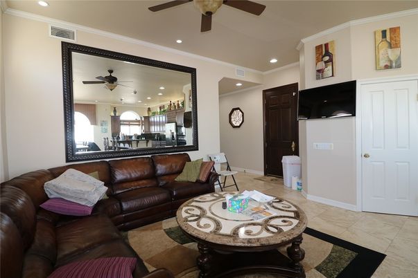 Interior, Kitchen, Living room, Recessed Lighting
