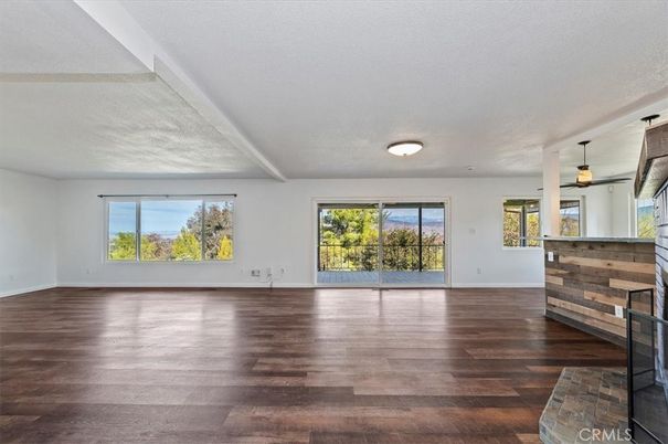 Empty room, Interior, Wood Texture Flooring