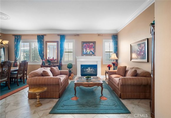 Dining room, Fireplace, Interior, Living room