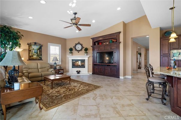 Fireplace, Interior, Living room, Pendant Lights, Recessed Lighting
