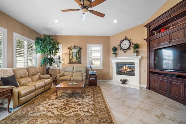 Fireplace, Interior, Living room, Recessed Lighting