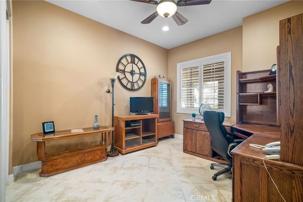 Home Office, Interior, Recessed Lighting