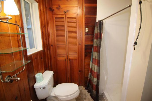 Bathroom, Interior, Wooden Walls