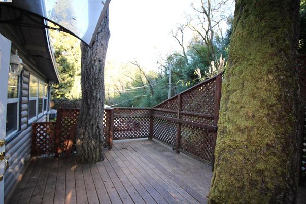 Backyard, Exterior, Wood Texture Flooring