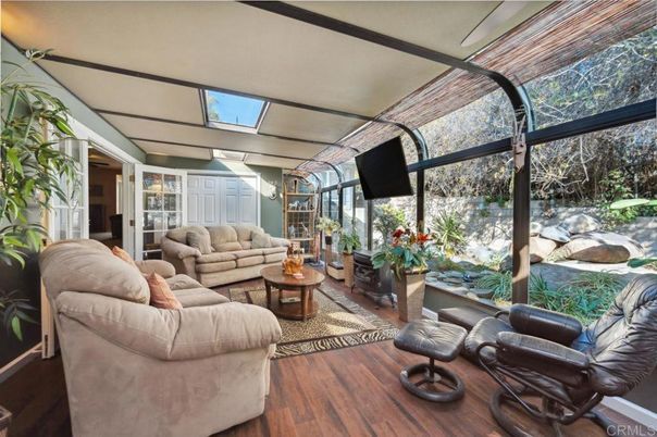 Interior, Living room, Sun Room, Wood Texture Flooring