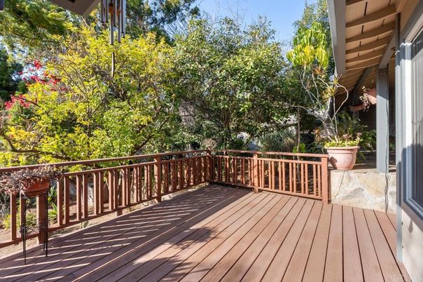 Exterior, Wood Texture Flooring