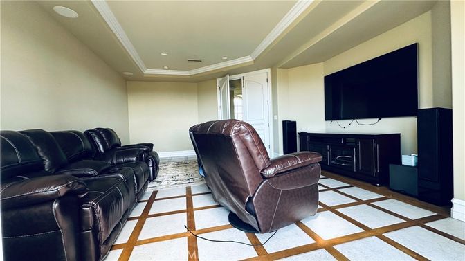 Home Theatre Room, Interior, Recessed Lighting, Theatre Room