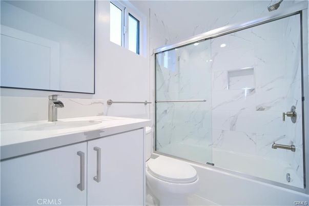 Bathroom, Glass Shower, Interior, Marble Walls