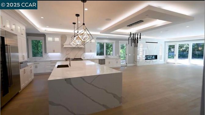 Interior, Kitchen, Pendant Lights, Recessed Lighting