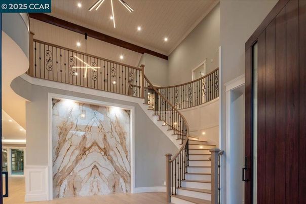 Interior, Recessed Lighting, Wooden Beams, Wood Texture Flooring
