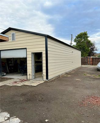 Backyard, Detached Garage, Exterior