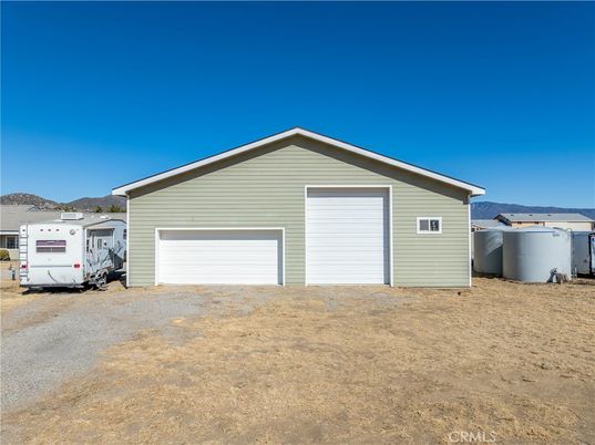 Backyard, Detached Garage, Exterior