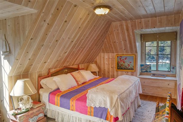 Bedroom, Interior, Wooden Ceilings, Wood Texture Flooring, Wooden Walls
