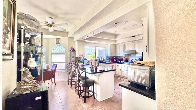 Dining room, Interior, Kitchen, Recessed Lighting