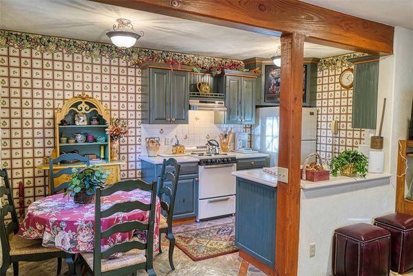 Dining room, Interior, Kitchen
