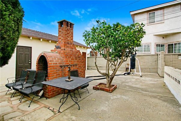 Backyard, Exterior, Fireplace