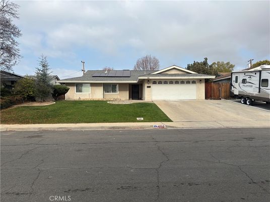 Attached, Exterior, Facade, Solar Panels, Ranch