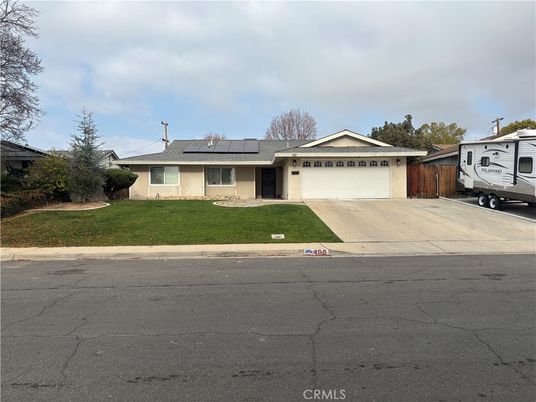 Attached, Exterior, Facade, Solar Panels, Ranch
