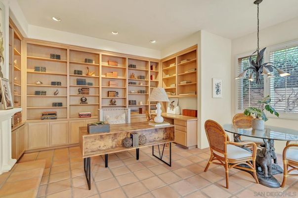Home Office, Interior, Pendant Lights, Recessed Lighting