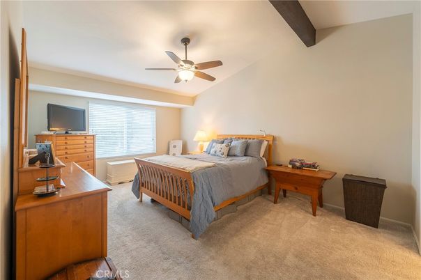 Bedroom, Interior, Wooden Beams