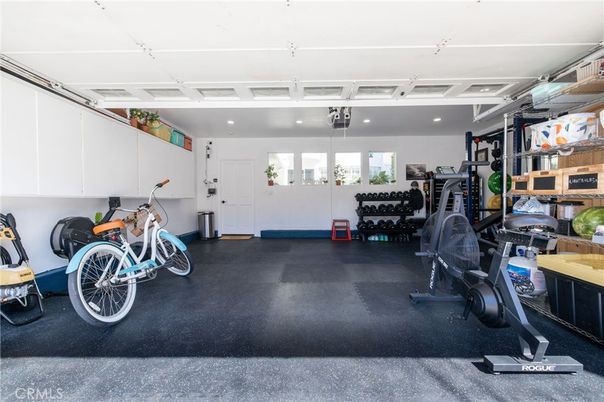 Fitness Equipment, Garage, Interior, Recessed Lighting