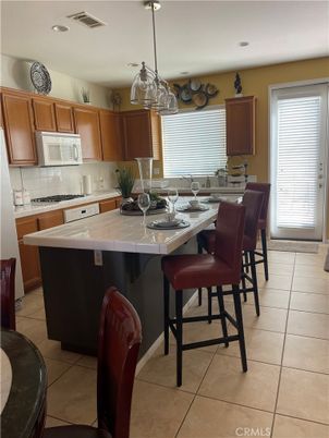 Interior, Kitchen, Recessed Lighting, Tile Countertops