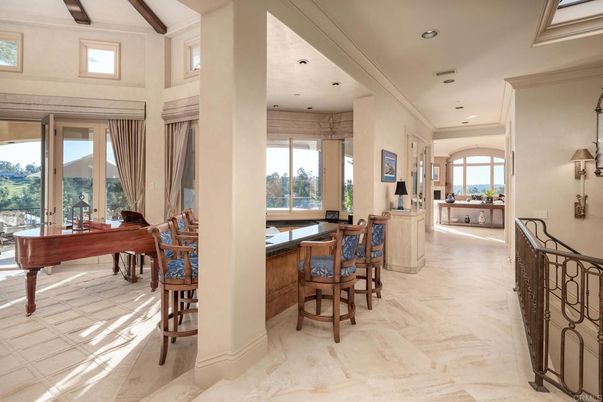 Interior, Marble, Piano, Recessed Lighting