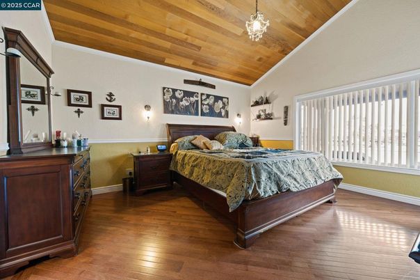 Bedroom, Interior, Wooden Ceilings, Wood Texture Flooring