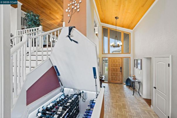 Chandelier, Interior, Pendant Lights, Wooden Ceilings, Wood Texture Flooring