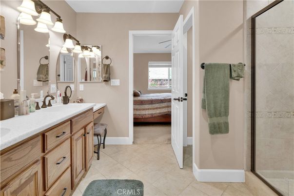Bathroom, Bedroom, Glass Shower, Interior