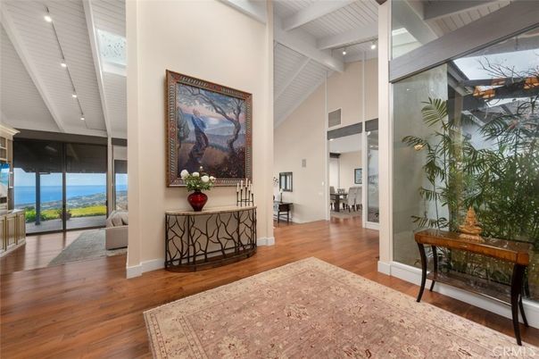 Dining room, Interior, Recessed Lighting, Water, Wood Texture Flooring