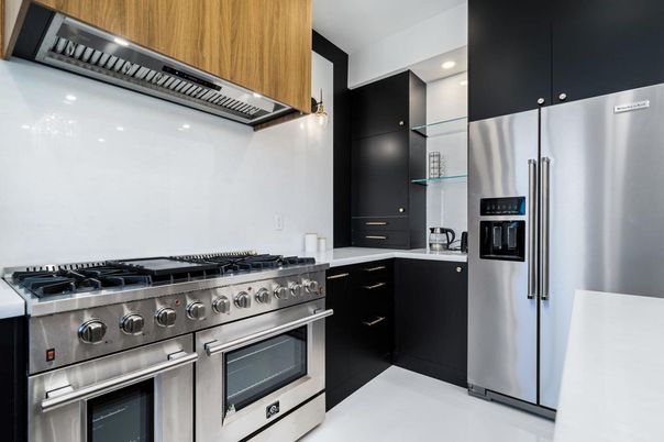 Interior, Kitchen, Stainless Steel Appliances