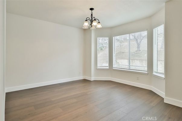 Chandelier, Empty room, Interior, Wood Texture Flooring