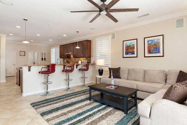 Interior, Kitchen, Living room, Pendant Lights, Recessed Lighting