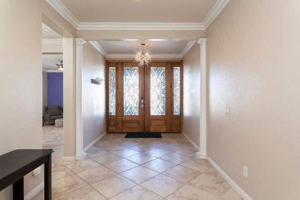 Chandelier, Interior, Recessed Lighting